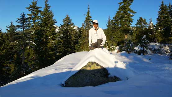 Me on the summit of Dinkey Peak