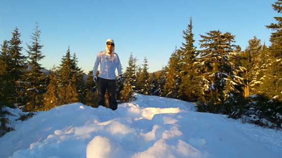 Me on the summit of Dog Mountain