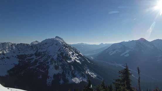 Looking towards Yak Peak and the Coquihalla Pass
