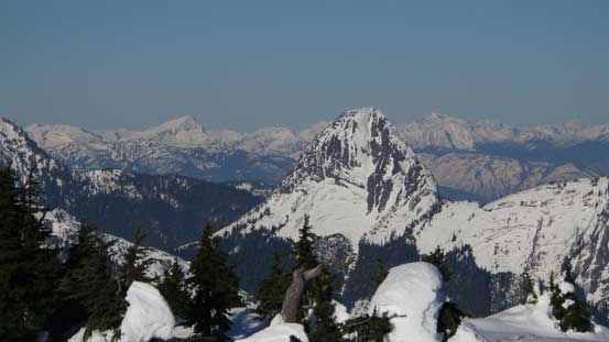 Gemse Peak is another striking granite spire