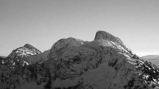 From L to R: Thar Peak, Nak Peak and Yak Peak