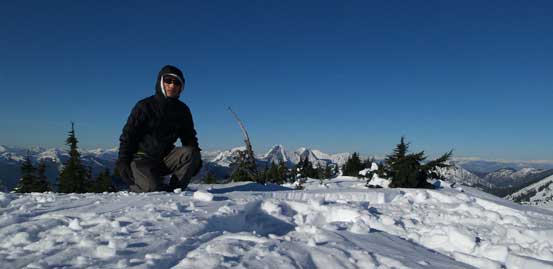 Me on the summit of Zupjok Peak