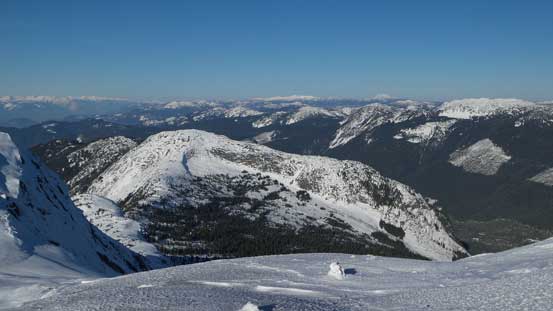 That peak in the foreground is Bighorn Peak