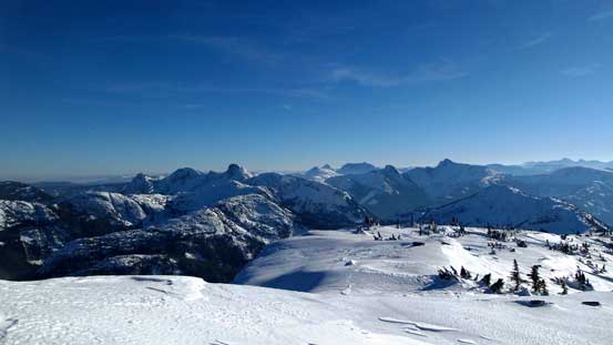 Almost back to Llama Peak now.