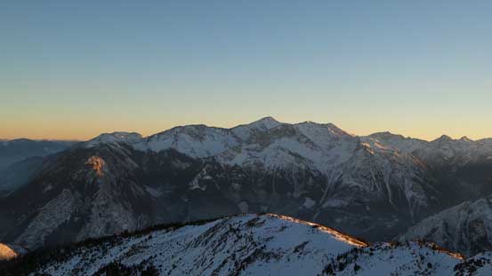 Mt. Brew is only a few meters lower than Wedge and is the 5th highest in SW BC