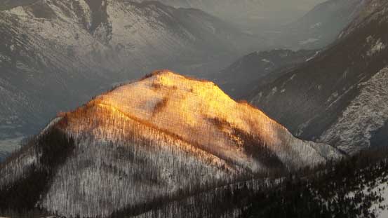 This is the southern end of Mission Range