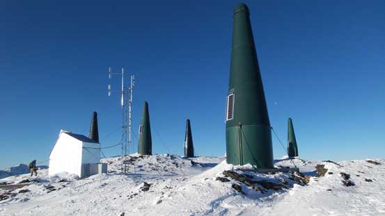 5 towers on the summit?! I think that's the most I've seen so far.....