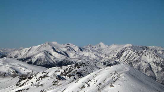 Shulaps Peak right of center