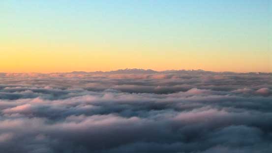 Those peaks in the distance are the Olympics with Mt. Olympus being the highest