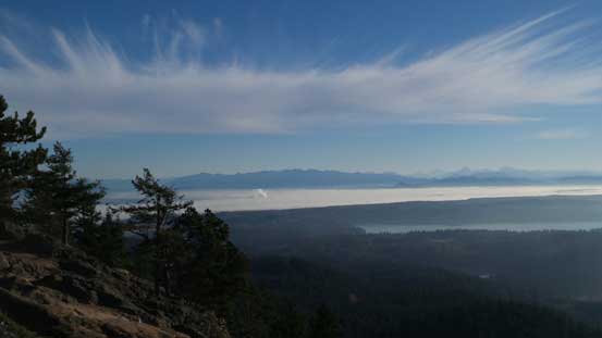 The North Cascades across Puget Sound Lowlands