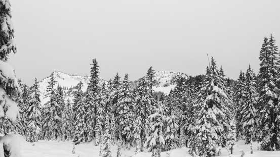 Could see our objectives - Great Bear (L) and Iago (R)