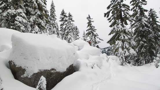 This is that boulder field