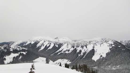 Could see Vicuna Peak this time (left of center)