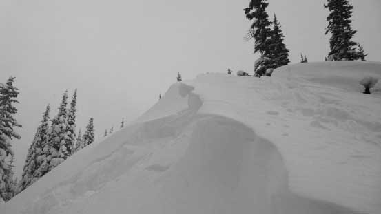 Descending off the false summit