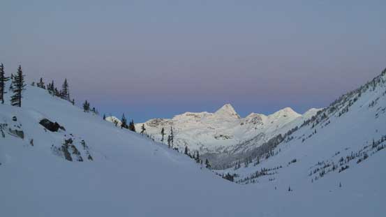 Starting to see some morning colours on the horizon