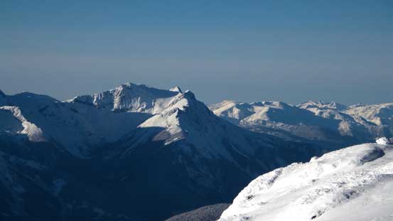 Mt. Currie is the biggest peak one can see from Pemberton - also bagged earlier this year
