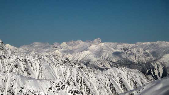 Mt. Truax - the 6th highest in SW BC by Gold Bridge area