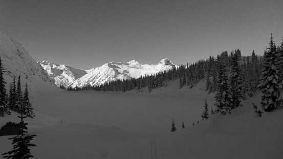 Almost down to Rohr Lake