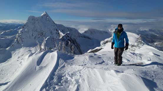 Me on the summit of Markhor Peak