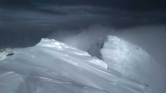 The false summit, and the true summit behind