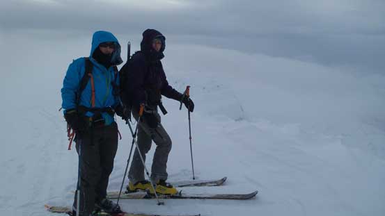 Alex and I on the summit of Long Peak