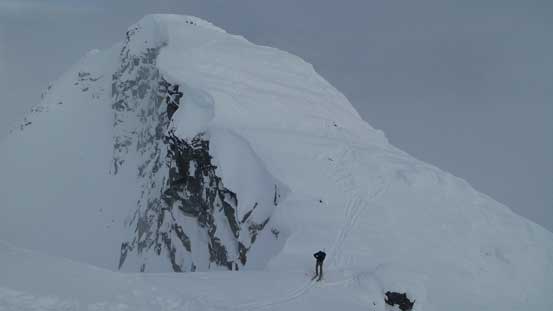 Back to true/false col. Our tracks on the true summit are visible too