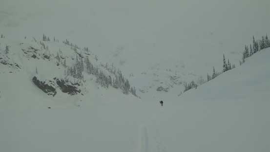 Back to the slog across Long Lake