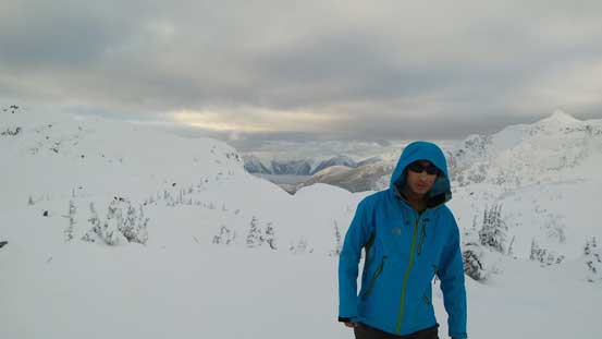 Me on the summit of Tarn Peak
