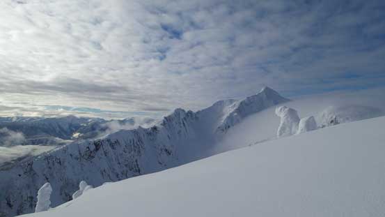Looking across towards Cloudraker