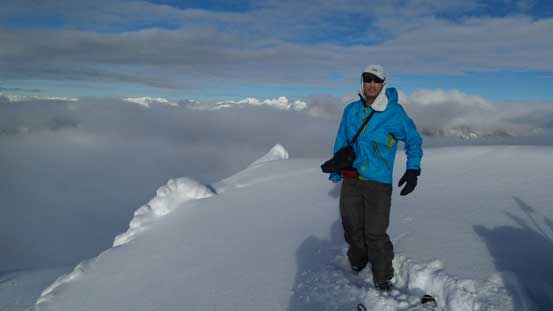Me on the summit of Shields Peak