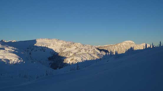 Haven Peak and Beacon Mountain - our objectives for this day