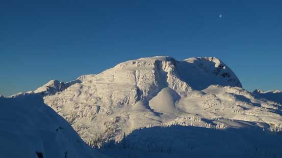 Shields Peak starting to looks big