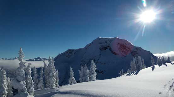 The N. Face of Shields Peak