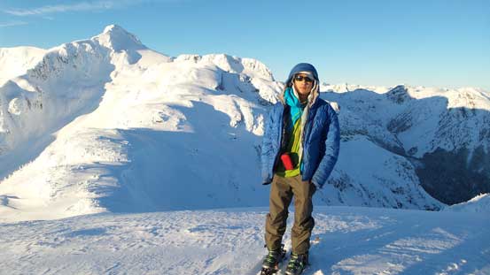 Me on the summit of Famine Mountain