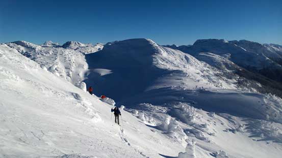 Continuing up, now we were almost as high as Famine