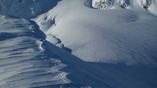 We had to find a way down this thing...