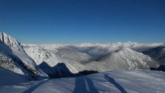 A view from near the summit
