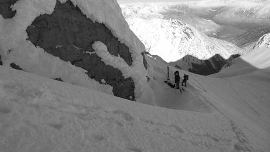 Time to ditch skis and bootpack