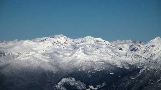 Mt. Oleg et al. on the Place Glacier Group