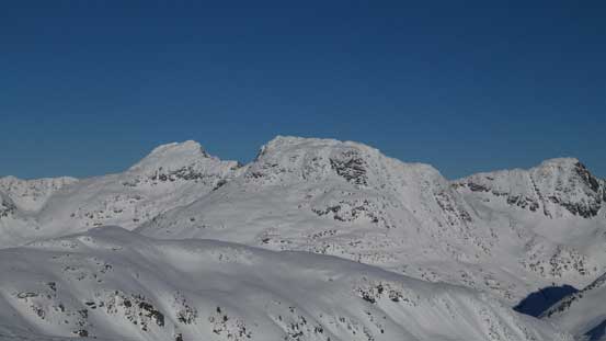 Meditation Mountain and Lindisfarne Mountain