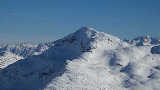Caltha Peak - had we pushed we might can get it in a long day in this trip...