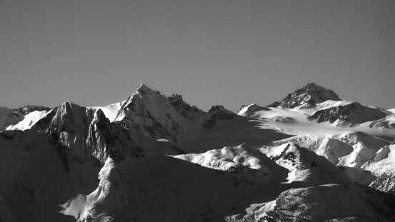 Mt. James Turner and Wedge Mountain