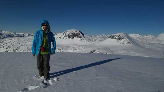 Me on the summit of Arrowhead Mountain