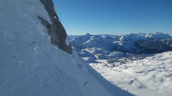 The summit block is steep!! 