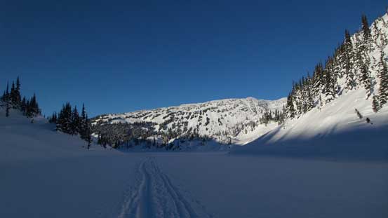 The slog across Long Lake