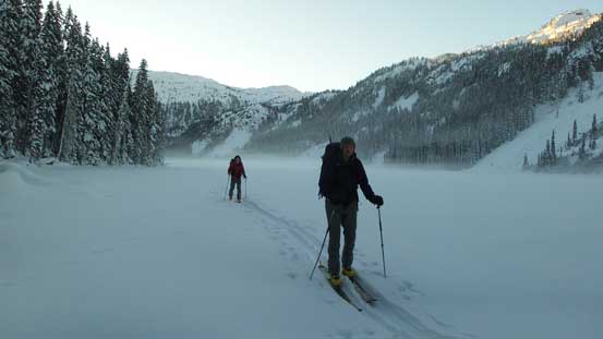 It was very frosty!! 