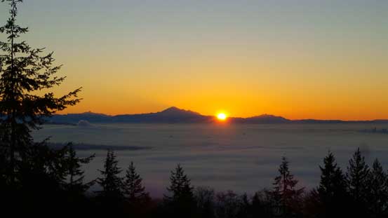 A wider view of sunrise!