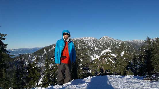 Me on the summit of Hollyburn Mountain
