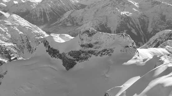 Mt. Howard is looking tiny from here.