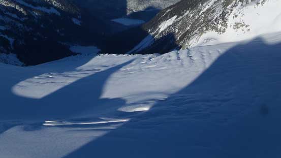 Crevasses on Matier Glacier